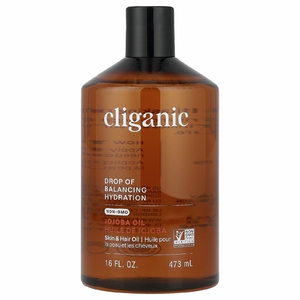 Cliganic, на 100% чистое и натуральное масло жожоба, 473 мл (16 жидк. унций)