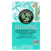 Triple Leaf Tea, Relaxing, без кофеина, 20 чайных пакетиков, 33 г (1,16 унции)