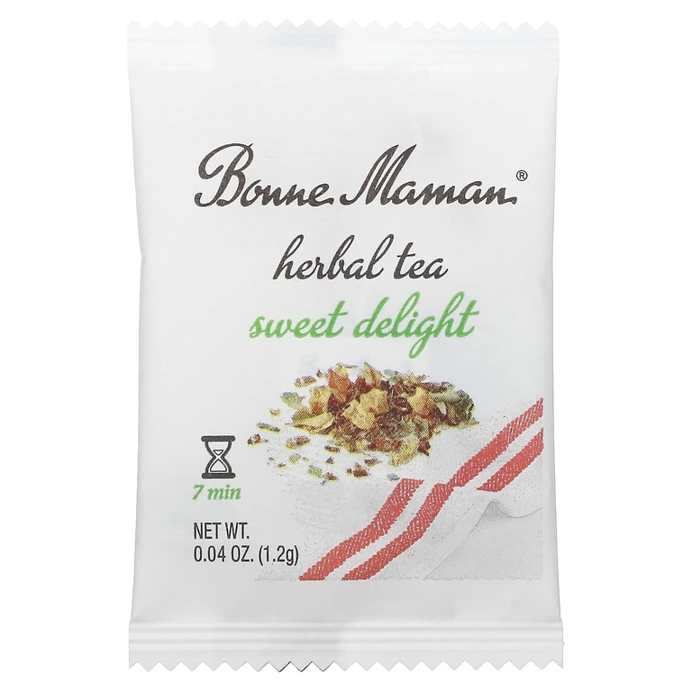 Bonne Maman, Herbal Tea, Sweet Delight, без кофеина, 16 чайных пакетиков, 19 г (0,68 унции)