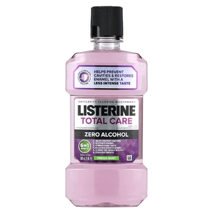 Listerine, Жидкость для полоскания рта с фтором Anticavity, Total Care, без спирта, свежая мята, 500 мл (1,05 пункта) (Товар снят с продажи) 