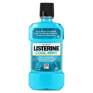 Listerine, Антисептик, холодная мята, 500 мл (1,05 пункта) (Товар снят с продажи) 