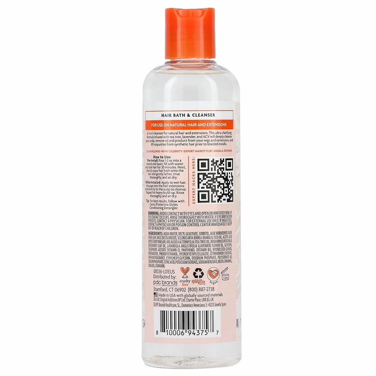 Cantu, Styles Protective By Angela, средство для ванны и очищения, 296 мл (10 жидк. унц.)