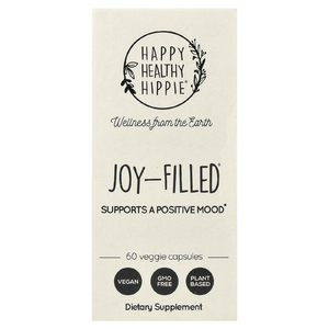 Happy Healthy Hippie, Joy-Filled®, для поддержки хорошего настроения, 60 растительных капсул (Товар снят с продажи) 