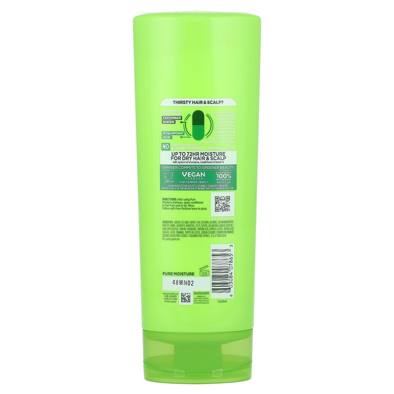 Garnier, Pure Moisture, увлажняющий кондиционер, для сухих волос и кожи головы, 334 мл (11,3 жидк. унц.) (Товар снят с продажи) 