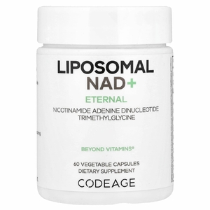 Codeage, Eternal, липосомальный НАД +, 60 растительных капсул