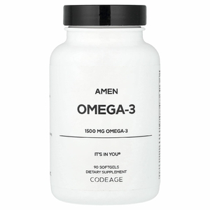 Codeage, Amen, омега-3, 90 капсул (750 мг в 1 капсуле)
