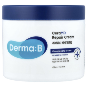 Derma:B, CeraMD, восстанавливающий крем, 430 мл (14,5 жидк. унции)