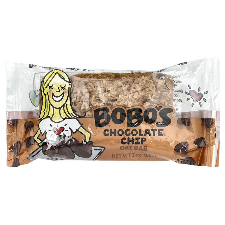 Bobo's Oat Bars, Овсяный батончик, шоколадная крошка, 12 батончиков по 85 г (3 унции)