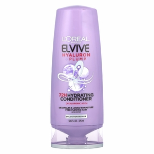 L'Oréal, Elvive, Hyaluron + Pump, увлажняющий кондиционер 72H, 375 мл (12,6 жидк. унц.)