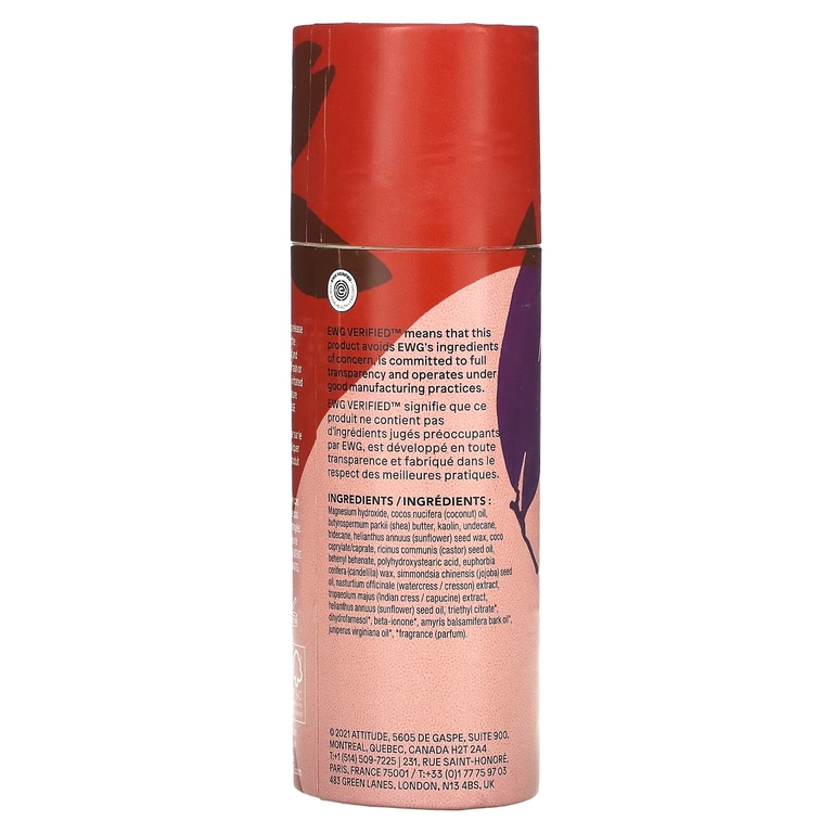 ATTITUDE, Leaves Bar, дезодорант, сандаловое дерево, 85 г (3 унции) (Товар снят с продажи) 