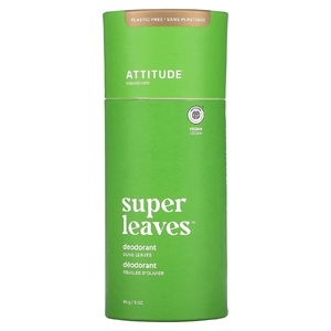 ATTITUDE, Super Leaves, дезодорант, листья оливы, 85 г (3 унции) (Товар снят с продажи) 