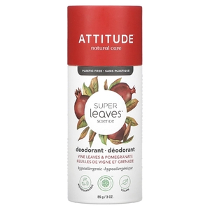 ATTITUDE, Super Leaves, дезодорант, листья винограда и гранат, 85 г (3 унции) (Товар снят с продажи) 