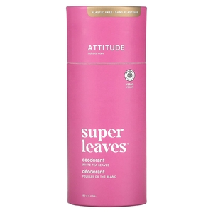 ATTITUDE, Super Leaves, дезодорант, листья белого чая, 85 г (3 унции) (Товар снят с продажи) 