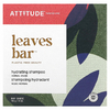 ATTITUDE, Leaves Bar, увлажняющий батончик с шампунем, травяной мускус, 113 г (4 унции) (Товар снят с продажи) 
