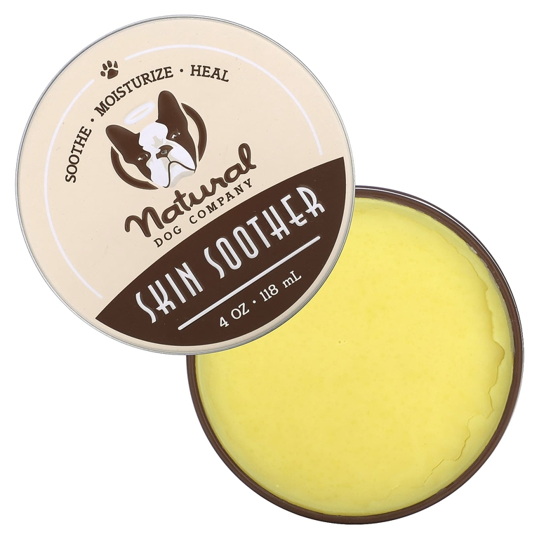 Natural Dog Company, Успокаивающее средство для кожи, 118 мл (4 унции)
