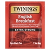 Twinings, чистый черный чай, английский завтрак, экстракрепкий, 20 чайных пакетиков, 50 г (1,76 унции)