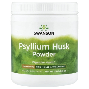 Swanson Vitamins, Порошок из шелухи семян подорожника, 5 г, 340 г (12 унций) (Товар снят с продажи) 