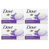 Dove, Расслабляющее мыло, лавандовое масло и ромашка, 4 шт., 106 г (3,75 унции) (Товар снят с продажи) 