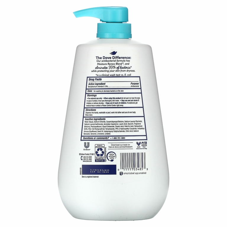 Dove, Care & Protect, антибактериальный гель для душа, 905 мл (30,6 жидк. унц.)
