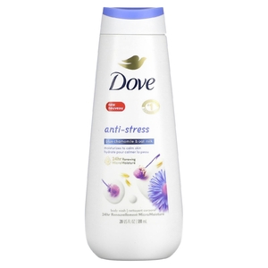 Dove, Anti-Stress, гель для душа, синяя ромашка и овсяное молоко, 591 мл (20 жидк. унц.) (Товар снят с продажи) 