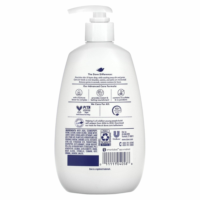 Dove, Средство для мытья рук Advanced Care, глубокое увлажнение, 12 жидк. унц. (355)