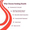 Seeking Health, магний плюс, с витамином B6, 100 капсул