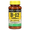 Mason Natural, Витамин B-12, 500 мкг, 100 таблеток (Товар снят с продажи) 