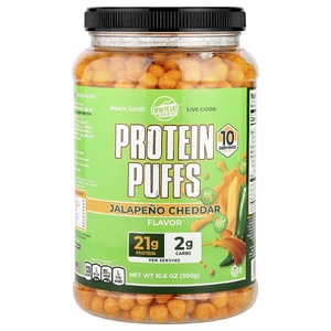 Twin Peaks, Protein Puffs, халапеньо и чеддер, 300 г (10,6 унции)