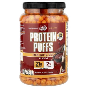 Twin Peaks, Protein Puffs, барбекю из мескита, 300 г (10,6 унции)