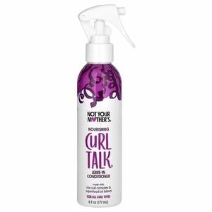 Not Your Mother's, Nourishing Curl Talk, несмываемый кондиционер, для всех типов локонов, 177 мл (6 жидк. Унций)