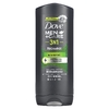 Dove, Men + Care 3 n 1, гель для душа, тела, лица и волос с ментолом, восстановление, 400 мл (13,5 унции) (Товар снят с продажи) 