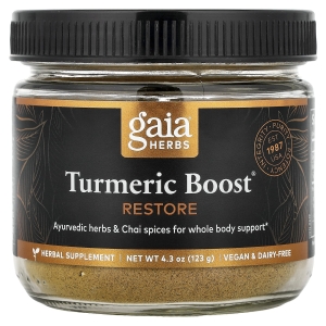 Gaia Herbs, Turmeric Boost®, Restore, 123 г (4,3 унции) (Товар снят с продажи) 