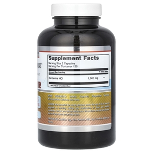 Amazing Nutrition, берберин, 250 капсул (500 мг в 1 капсуле)