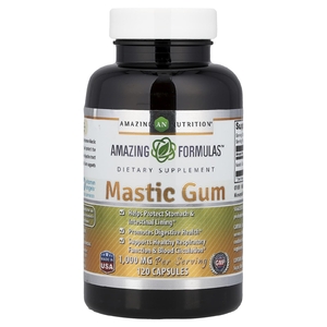 Amazing Nutrition, мастиковая смола, 120 капсул (500 мг в каждой капсуле)