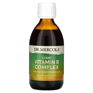 Dr. Mercola, Liquid Vitamin B Complex, цитрусовые, 290 мл (9,8 жидк. унц.) (Товар снят с продажи) 
