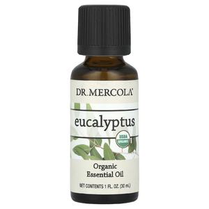 Dr. Mercola, Органическое эфирное масло, эвкалипт, 30 мл (1 жидк. унц.)