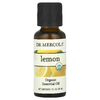 Dr. Mercola, Органическое эфирное масло лимона, 30 мл (1 жидк. унц.)
