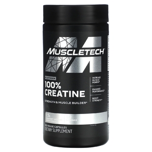 MuscleTech, 100% креатин Platinum, 100 растительных капсул (1,25 г в 1 капсуле)