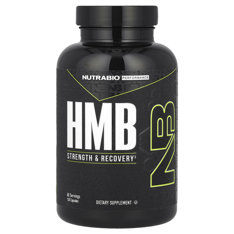 NutraBio, HMB, 1000 мг, 120 капсул (500 мг в 1 капсуле)