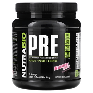 NutraBio, Pre-Workout Performance Igniter, конфеты из драконьего фрукта, 586 г (1,29 фунта)