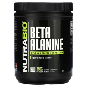 NutraBio, бета-аланин, 360 г (12,7 унции)