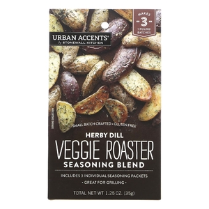 Urban Accents, Смесь приправ Veggie Roaster, травы и укроп, 35 г (1,25 унции) (Товар снят с продажи) 