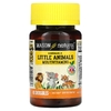 Mason Natural, Little Animals, мультивитамины, фруктовые, 60 жевательных таблеток
