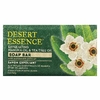 Desert Essence, Отшелушивающее масло манука и масло чайного дерева, мыло, 142 г (5 унций)