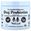 Natural Dog Company, пробиотики для собак, для здоровья кишечника и пищеварения, для собак всех возрастов, 45 жевательных таблеток, 225 г (8 унций)