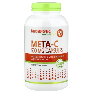 NutriBiotic, Immunity, Meta-C®, 250 капсул (Товар снят с продажи) 