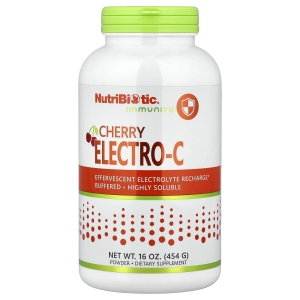 NutriBiotic, Immunity, Cherry Electro-C, вишня, вишневый вкус, 454 г (16 унций) (Товар снят с продажи) 