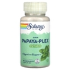 Solaray, Super Papaya-Plex, натуральная свежая мята, 90 жевательных таблеток (Товар снят с продажи) 