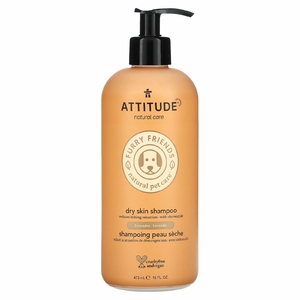 ATTITUDE, Furry Friends Natural Pet Care, шампунь для сухой кожи, лаванда, 473 мл (16 жидк. унц.)