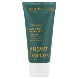ATTITUDE, Super Leaves Science, крем для рук, листья апельсина, 75 мл (2,5 жидк. унц.)